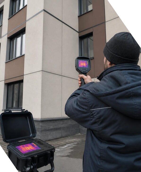 Тепловизионное обследование зданий и сооружений в Советской Гавани